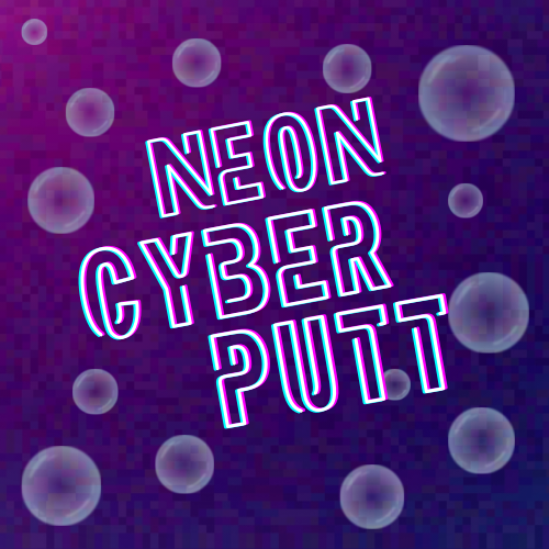 Neon-Cyber-Putt Logo