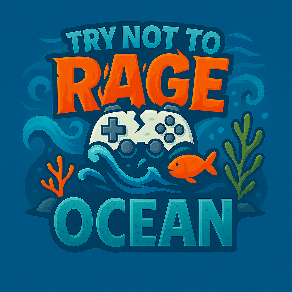 Try Not To Rage: Ocean Logo
